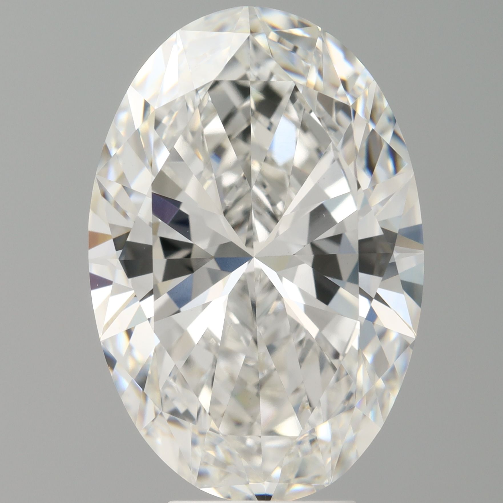 6.51 ct. oval Lab Grown Diamond front image