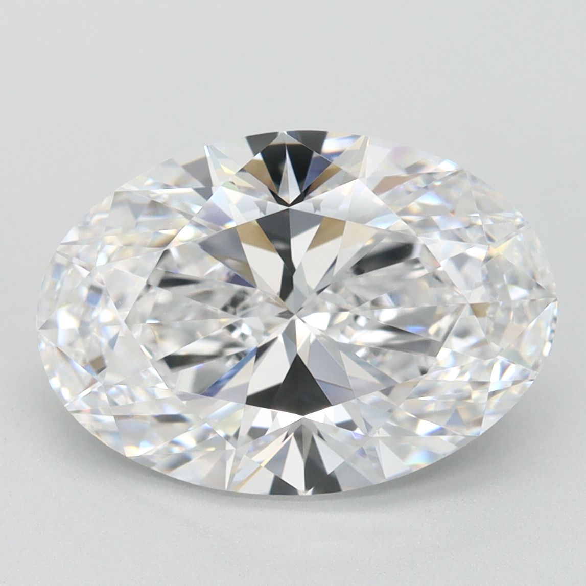 3.25 ct. oval Lab Grown Diamond front image