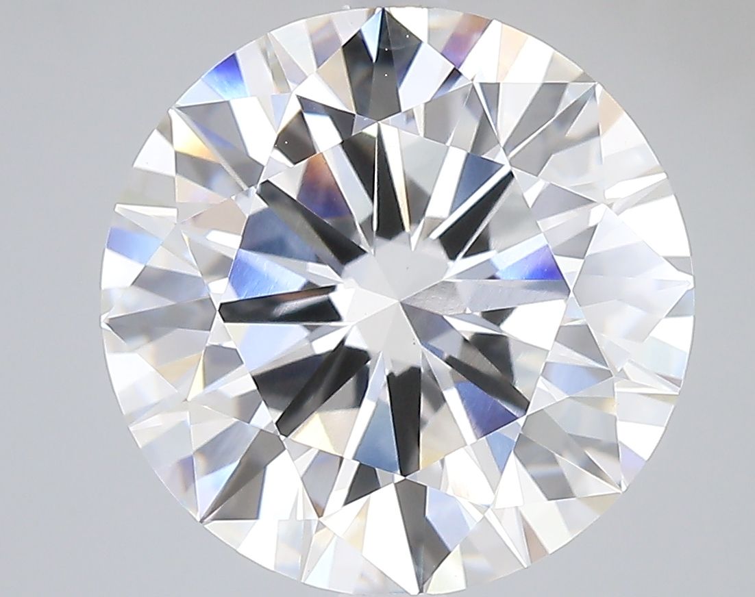 7.04 ct. round Lab Grown Diamond front image