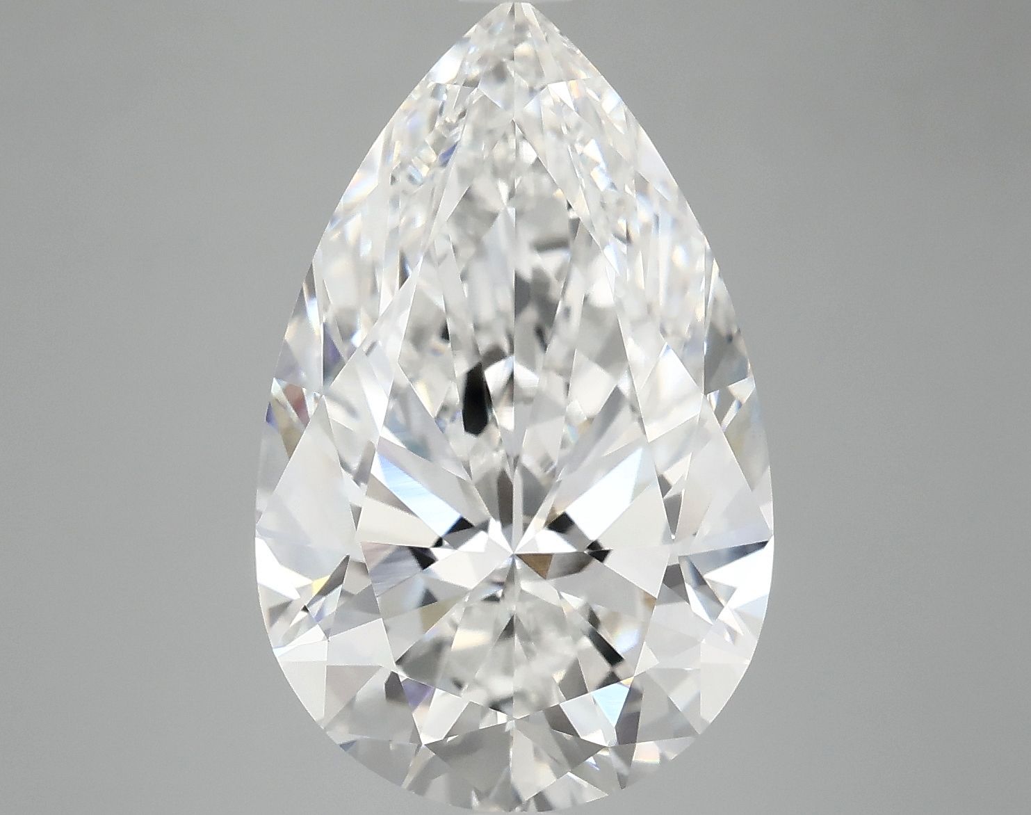 8.04 ct. pear Lab Grown Diamond front image