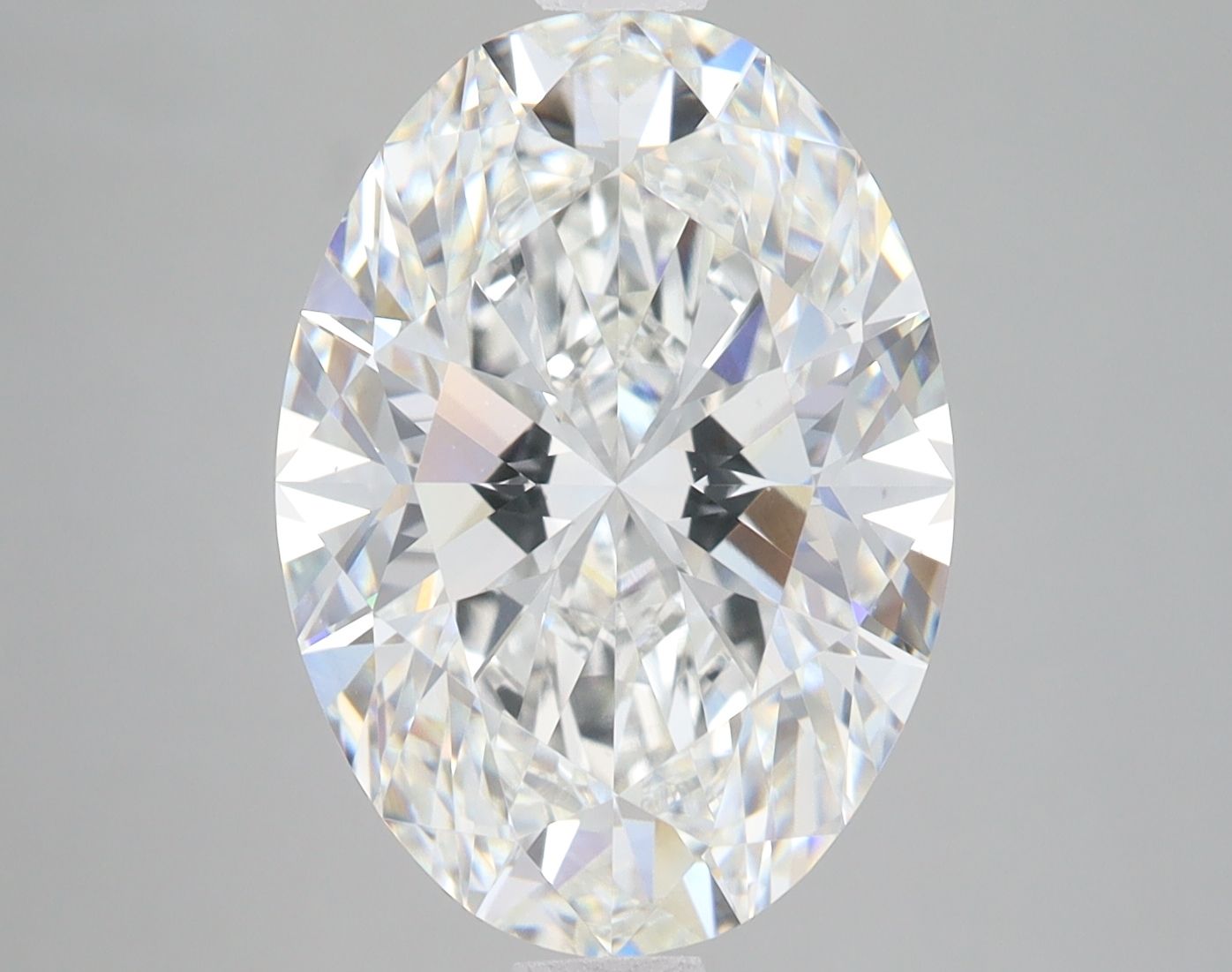 6.33 ct. oval Lab Grown Diamond front image