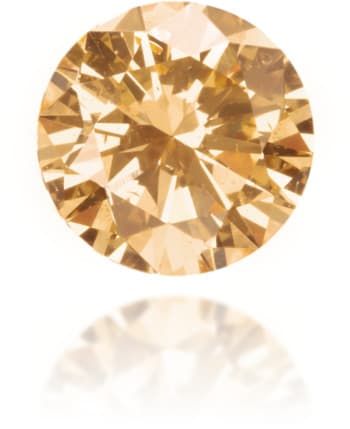 Diament 0.34 ct Fancy Orange/SI2