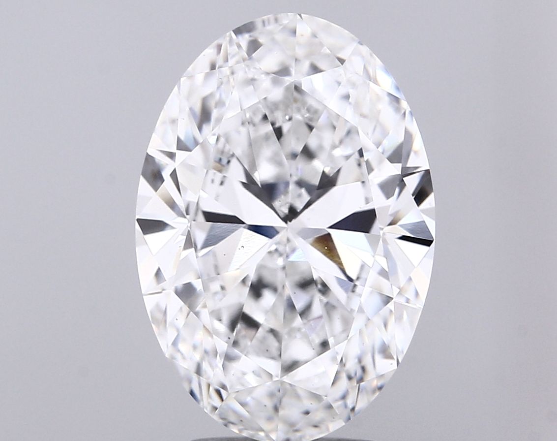 5.08 ct. oval Lab Grown Diamond front image