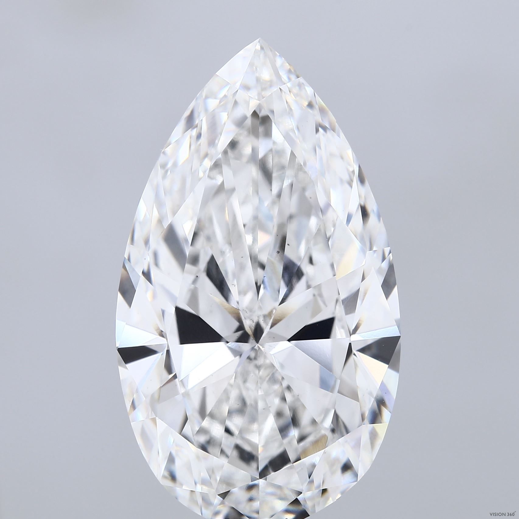 20.00 ct. pear Lab Grown Diamond front image