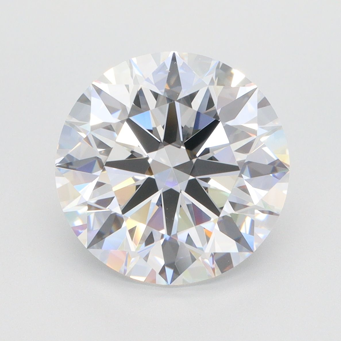 Diamant Rond 5.10 ct - Couleur D - Pureté VVS1