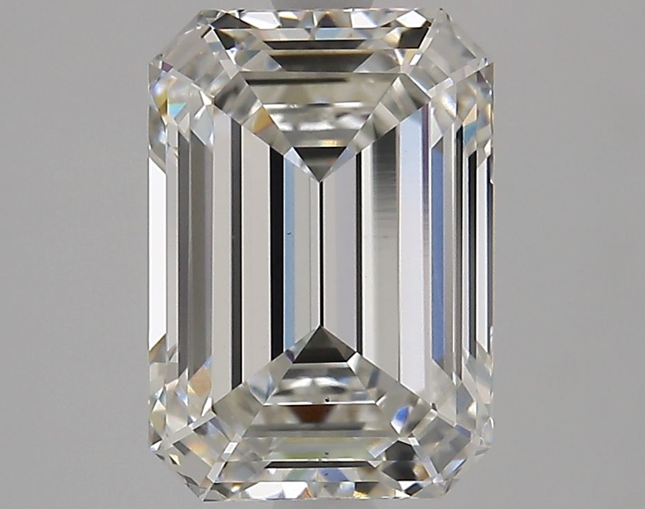 2.78 ct. emerald Lab Grown Diamond front image
