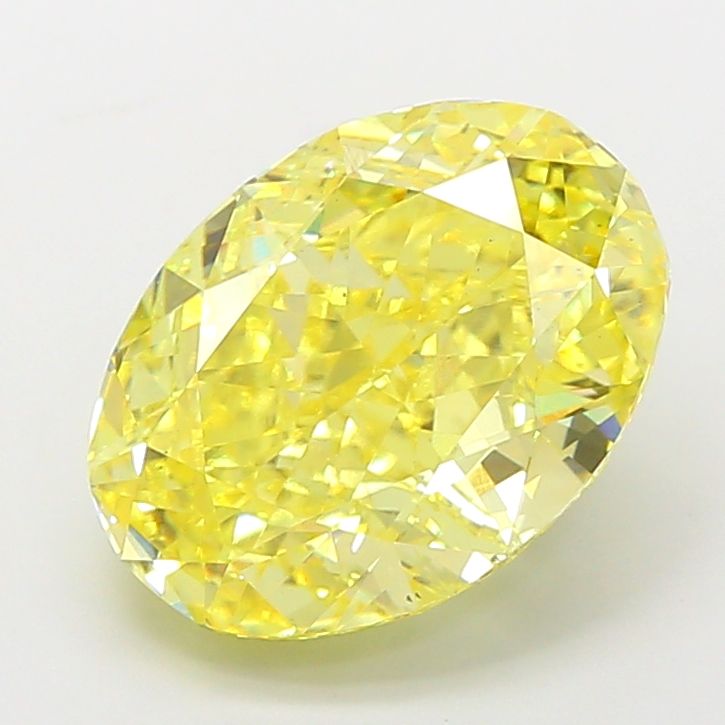 5.26 ct. oval Lab Grown Diamond front image