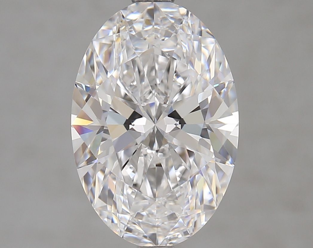 3.01 ct. oval Lab Grown Diamond front image