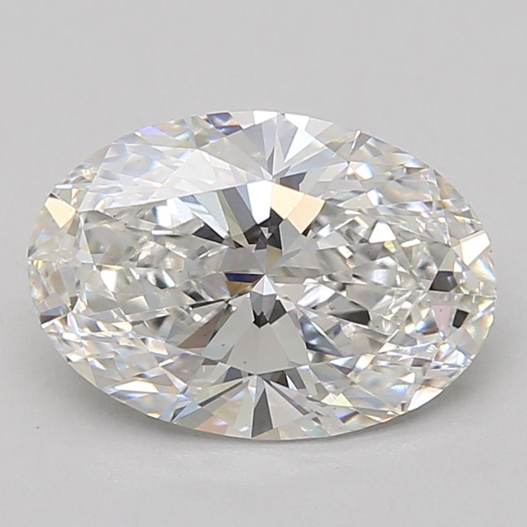 3.03 ct. oval Lab Grown Diamond front image