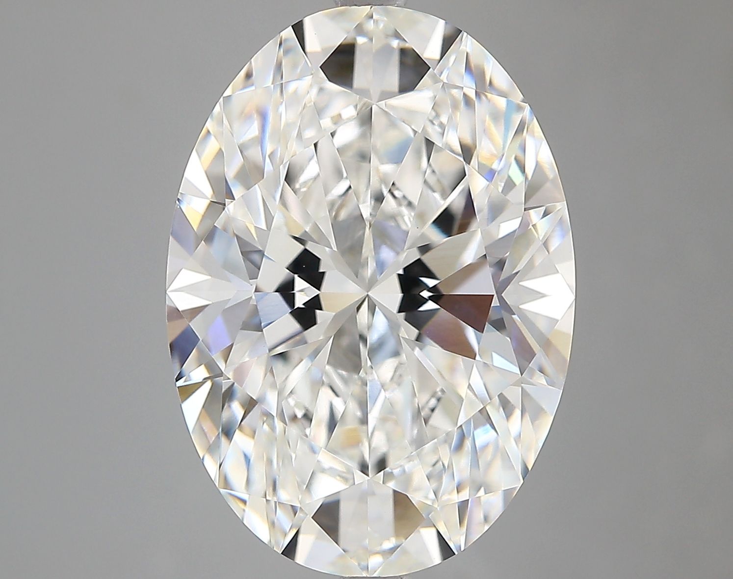 7.54 ct. oval Lab Grown Diamond front image