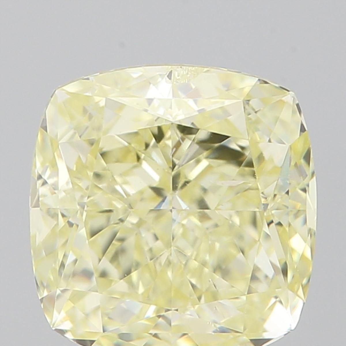 Diament 1.53 ct Fancy Light Yellow/SI2