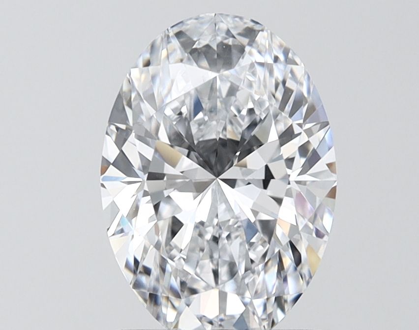 2.01 ct. oval Lab Grown Diamond front image