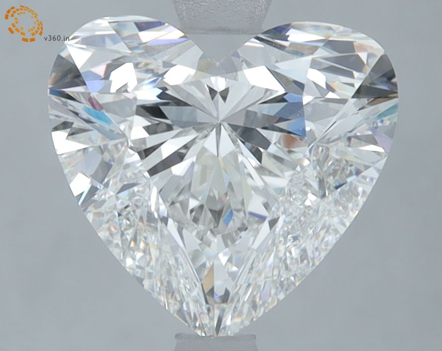 3.20 ct. heart Lab Grown Diamond front image