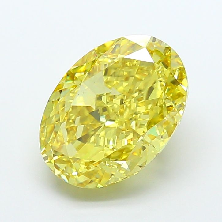8.03 ct. oval Lab Grown Diamond front image