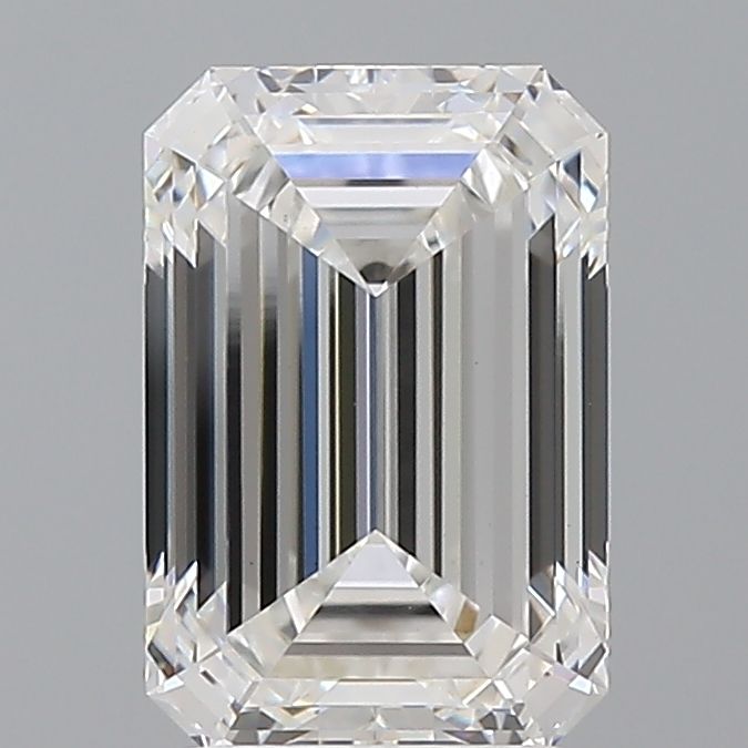 2.46 ct. emerald Lab Grown Diamond front image