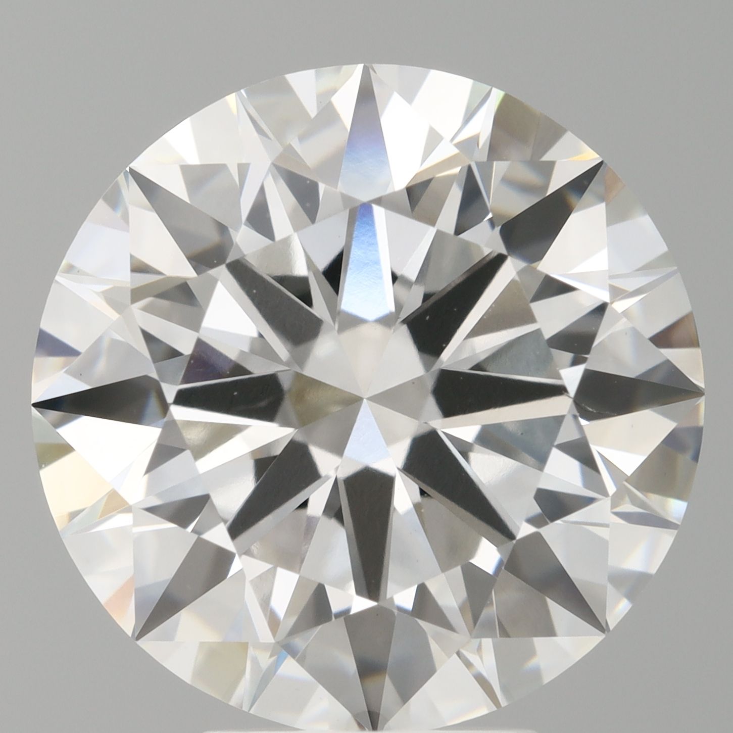 6.10 ct. round Lab Grown Diamond front image