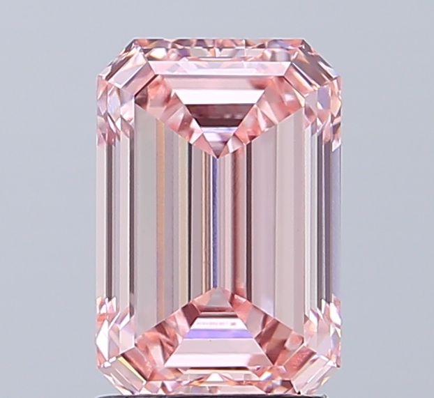 2.03 CT Fancy Intense Pink EMERALD