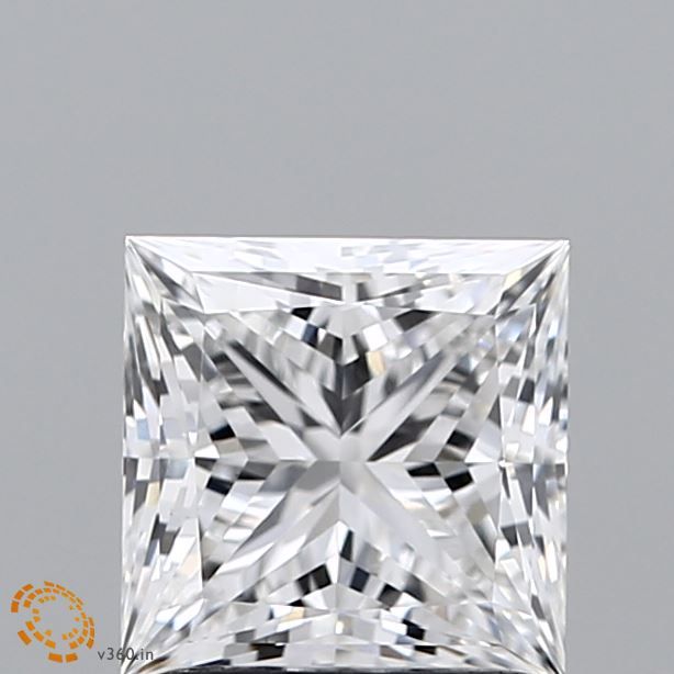 1.57 ct. princess Lab Grown Diamond front image