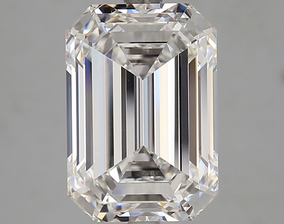 Diamant Émeraude 5.12 ct - Couleur D - Pureté VVS1