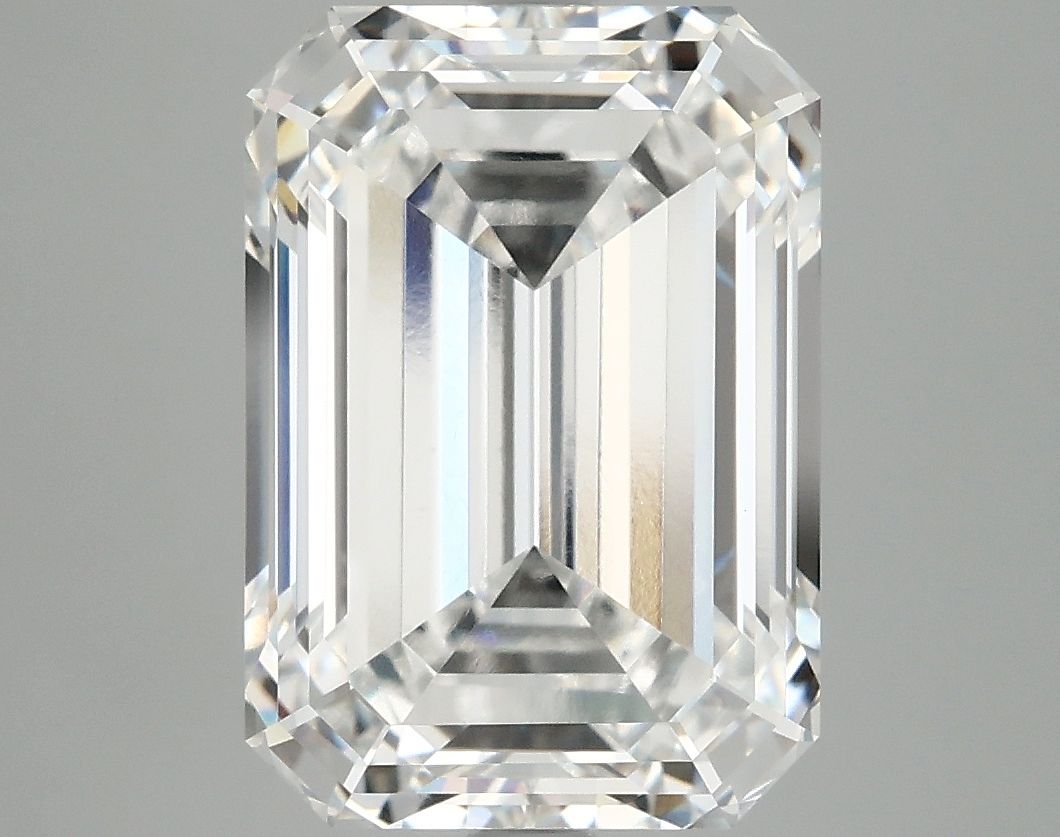 6.10 ct. emerald Lab Grown Diamond front image