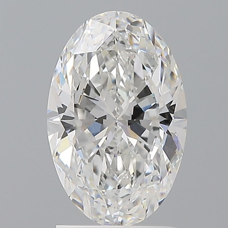 2.08 ct. oval Lab Grown Diamond front image
