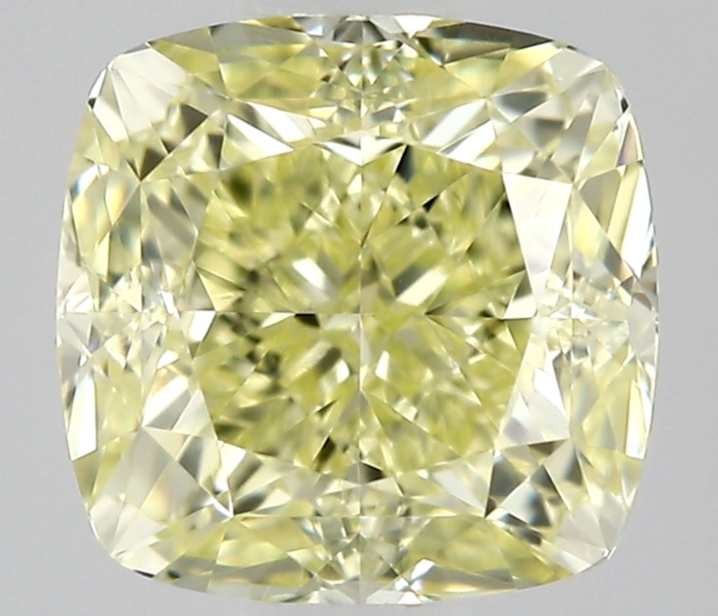 Diament 0.9 ct Fancy Light Yellow/VVS1