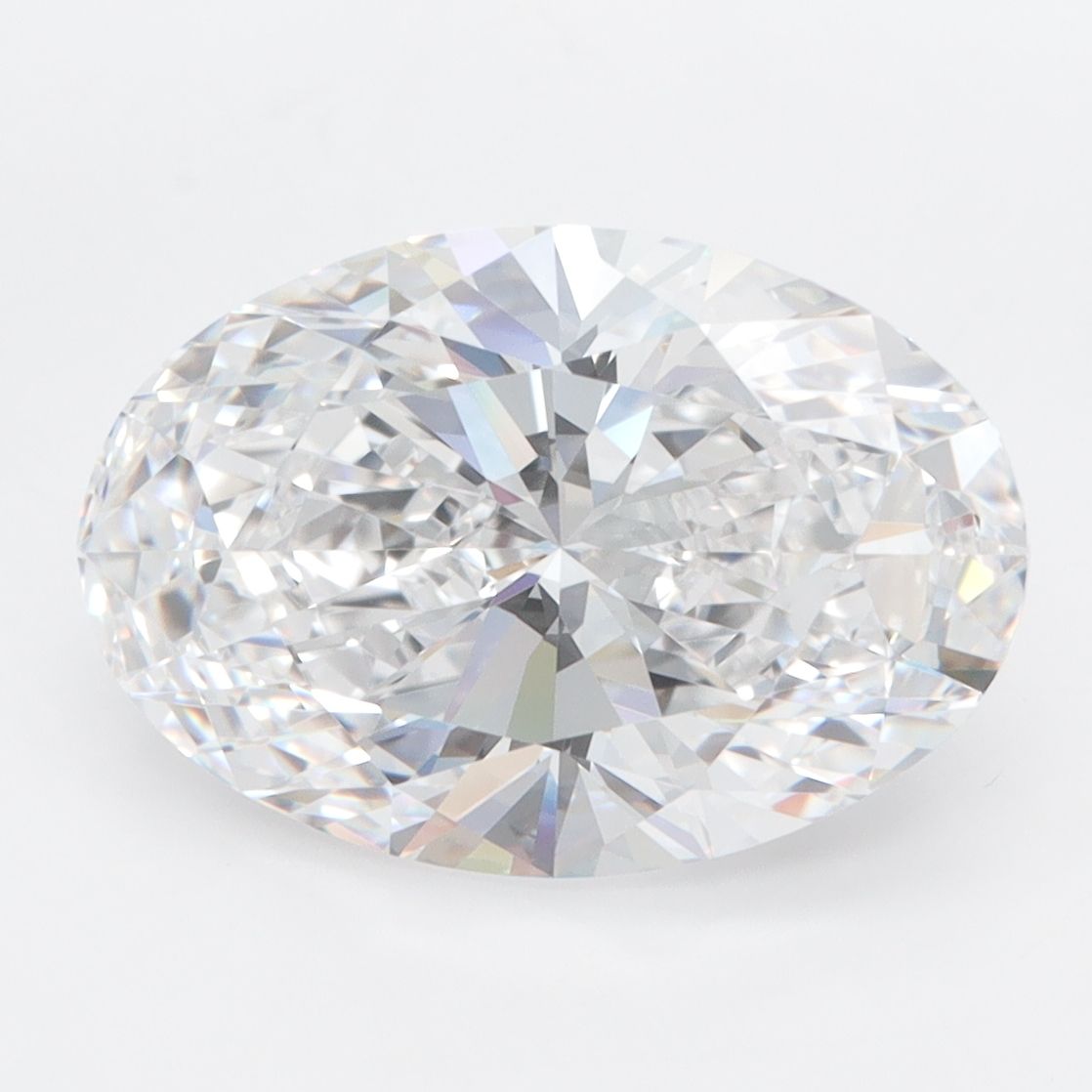 4.58 ct. oval Lab Grown Diamond front image