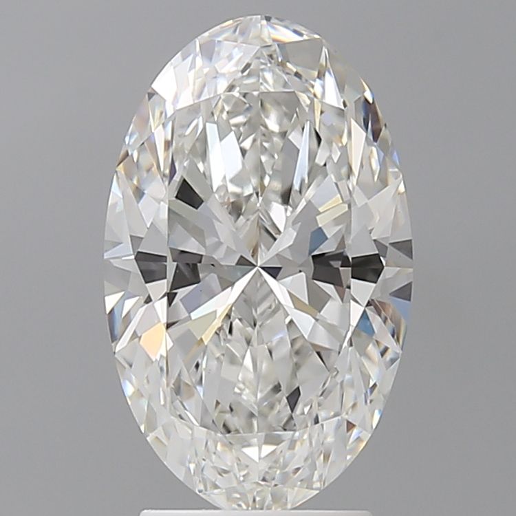 3.09 ct. oval Lab Grown Diamond front image
