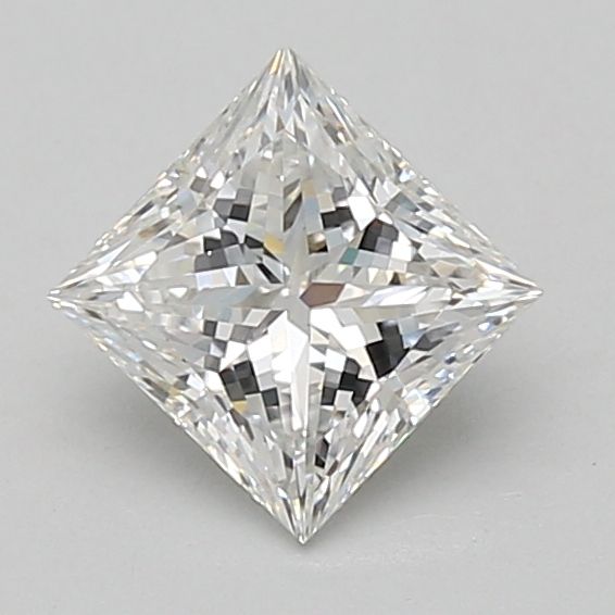 1.1 ct lab-grown Princess Diamond