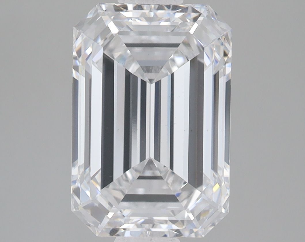 3.57 ct. emerald Lab Grown Diamond front image