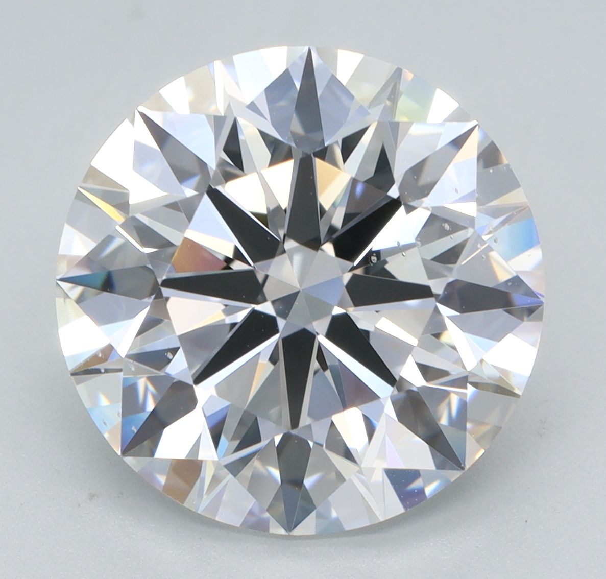 5.16 ct. round Lab Grown Diamond front image