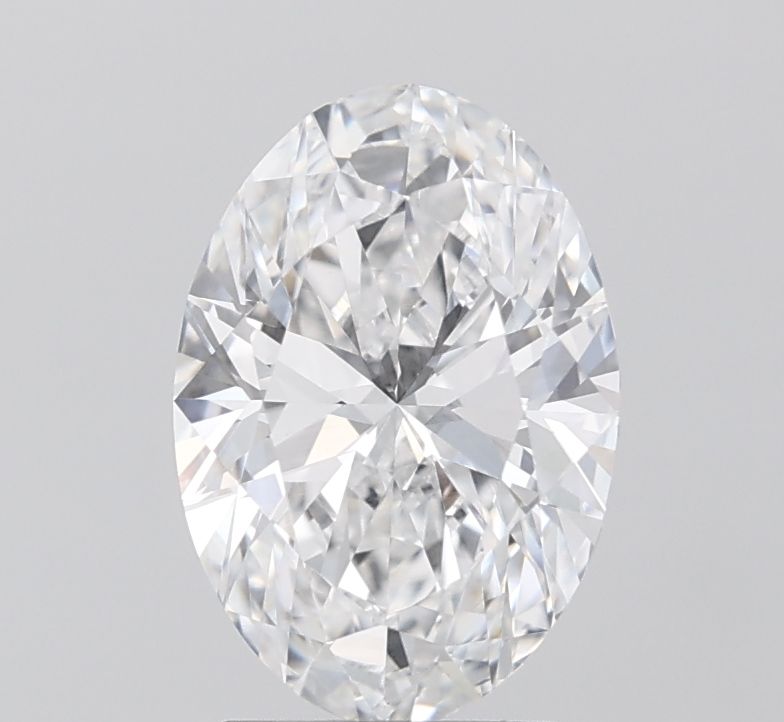 2.08 ct. oval Lab Grown Diamond front image