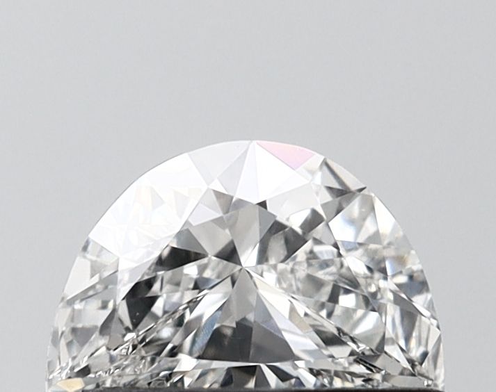 0.62 ct lab-grown Half moon Diamond