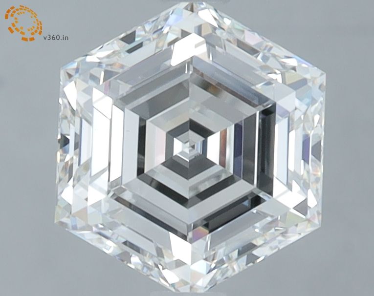 2.08 ct lab-grown Hexagonal Diamond