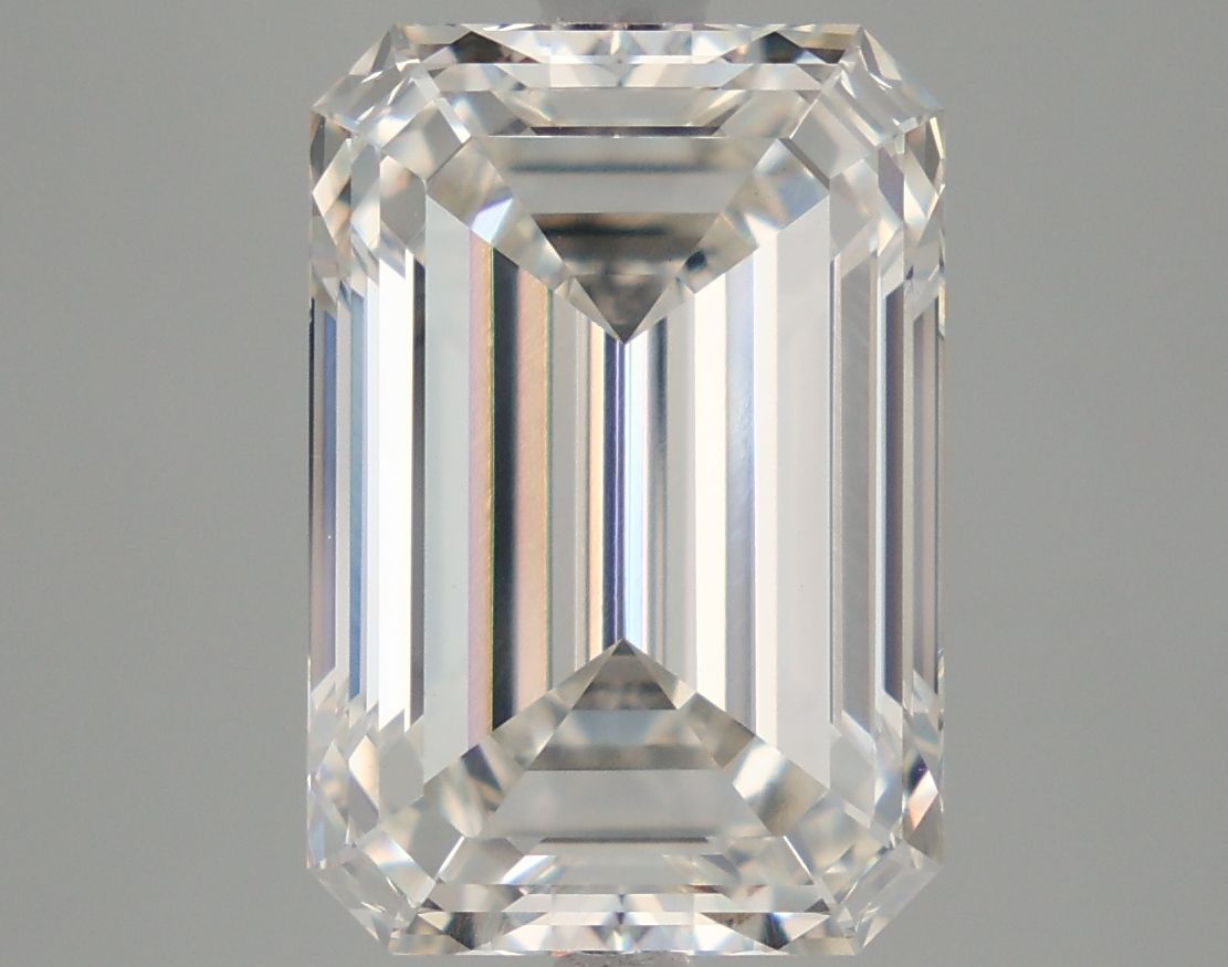 7.17 ct. emerald Lab Grown Diamond front image