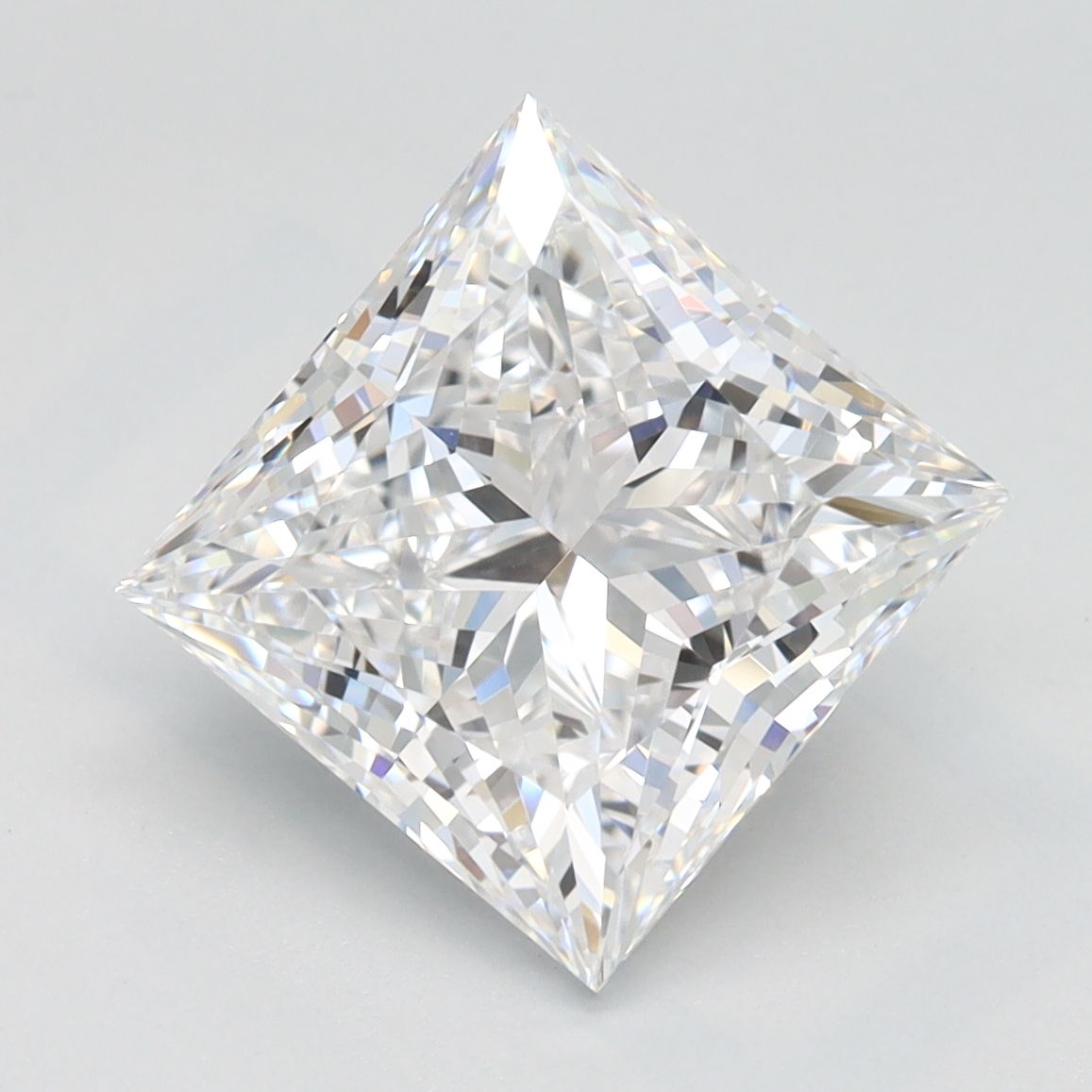 3.19 ct. princess Lab Grown Diamond front image