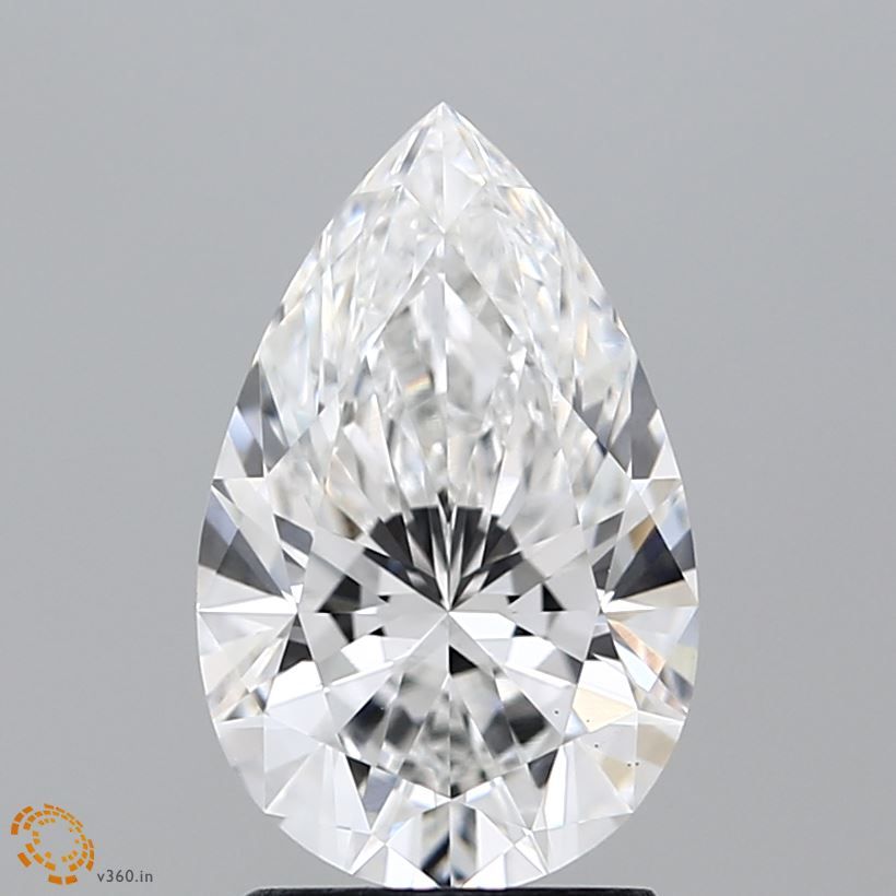 2.08 ct. pear Lab Grown Diamond front image