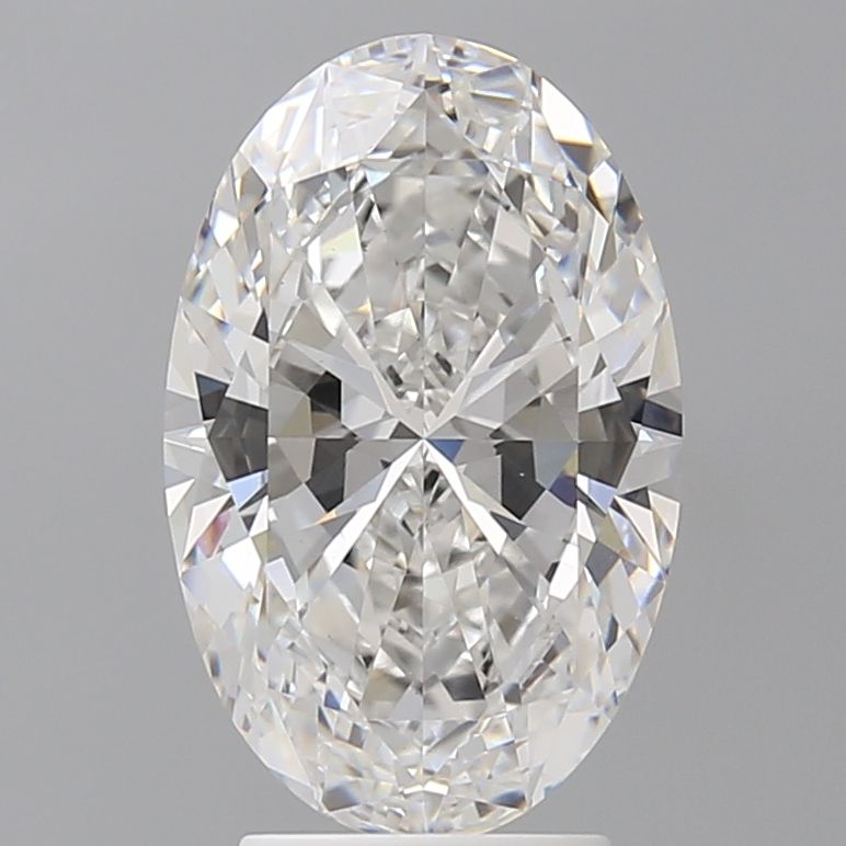 3.60 ct. oval Lab Grown Diamond front image