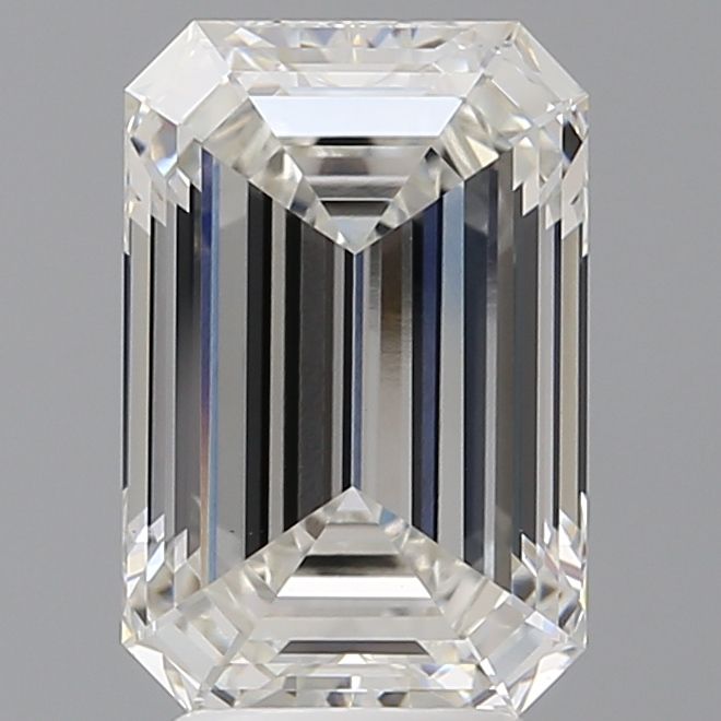 4.09 ct. emerald Lab Grown Diamond front image