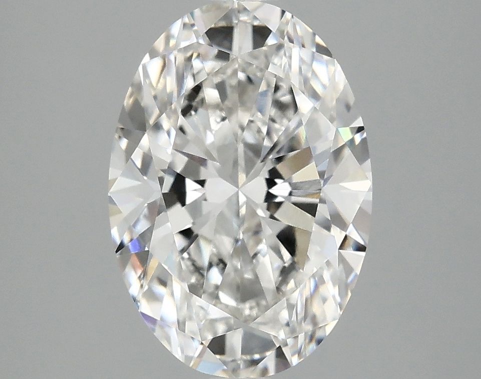 2.87 ct. oval Lab Grown Diamond front image