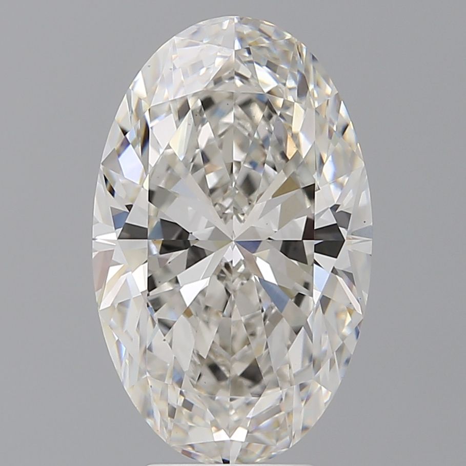 6.03 ct. oval Lab Grown Diamond front image