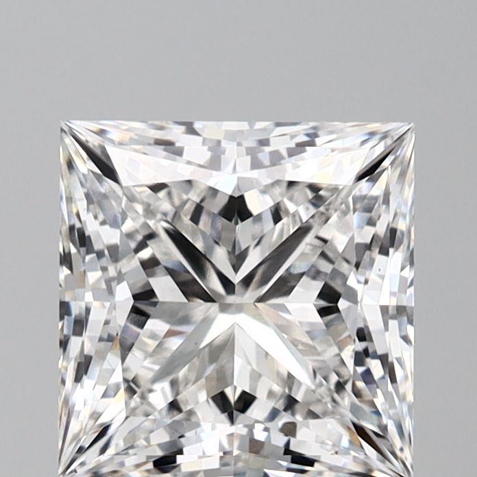 2.70 ct. princess Lab Grown Diamond front image