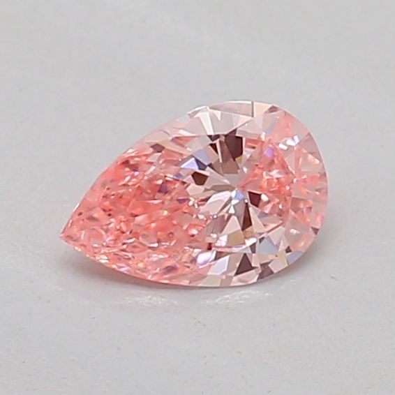 0.2 CT Fancy Vivid Pink PEAR