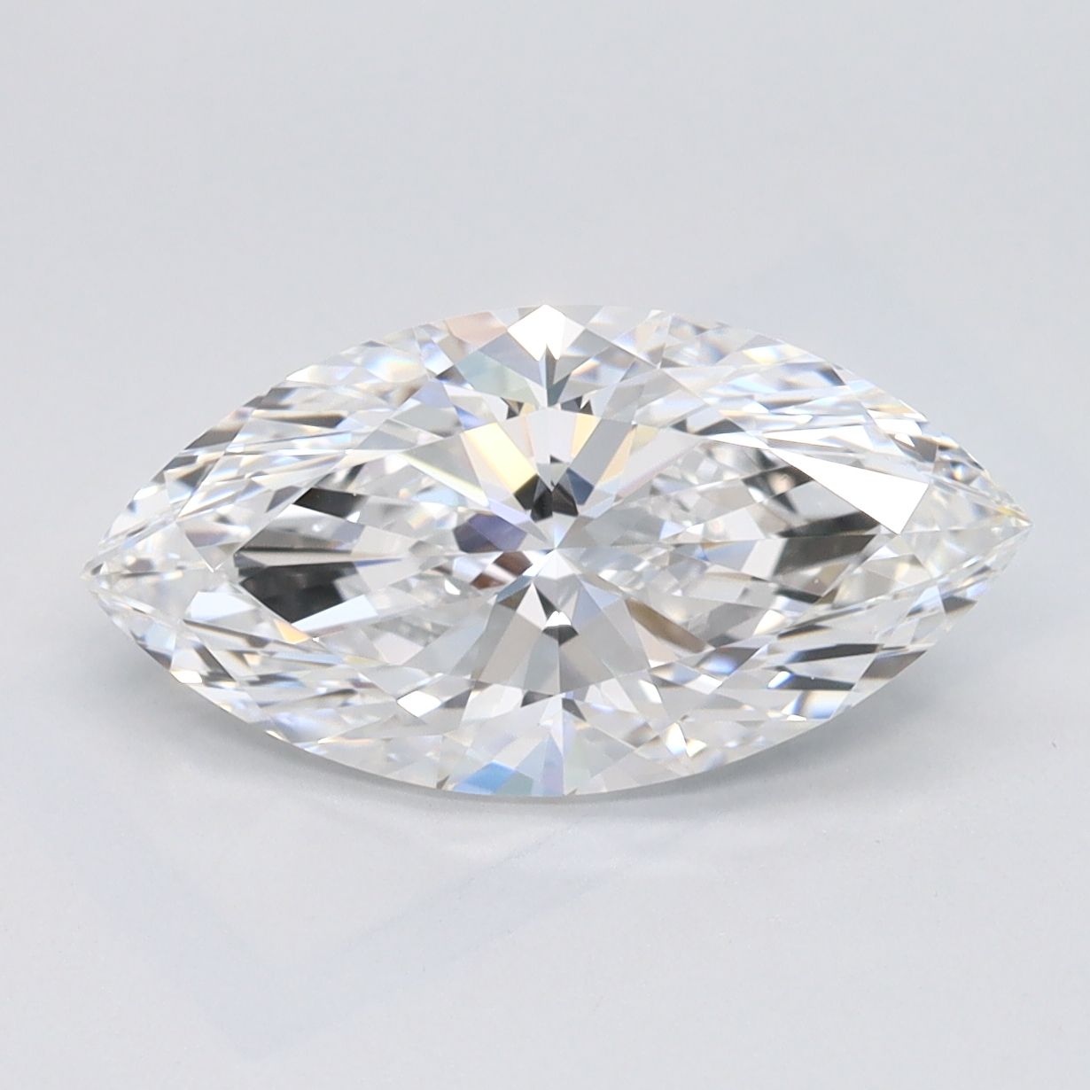 2.10 ct. marquise Lab Grown Diamond front image