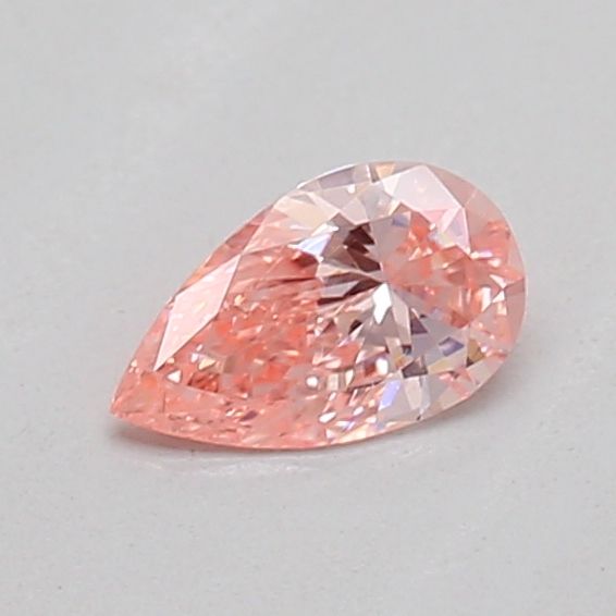 0.18 CT Fancy Vivid Pink PEAR