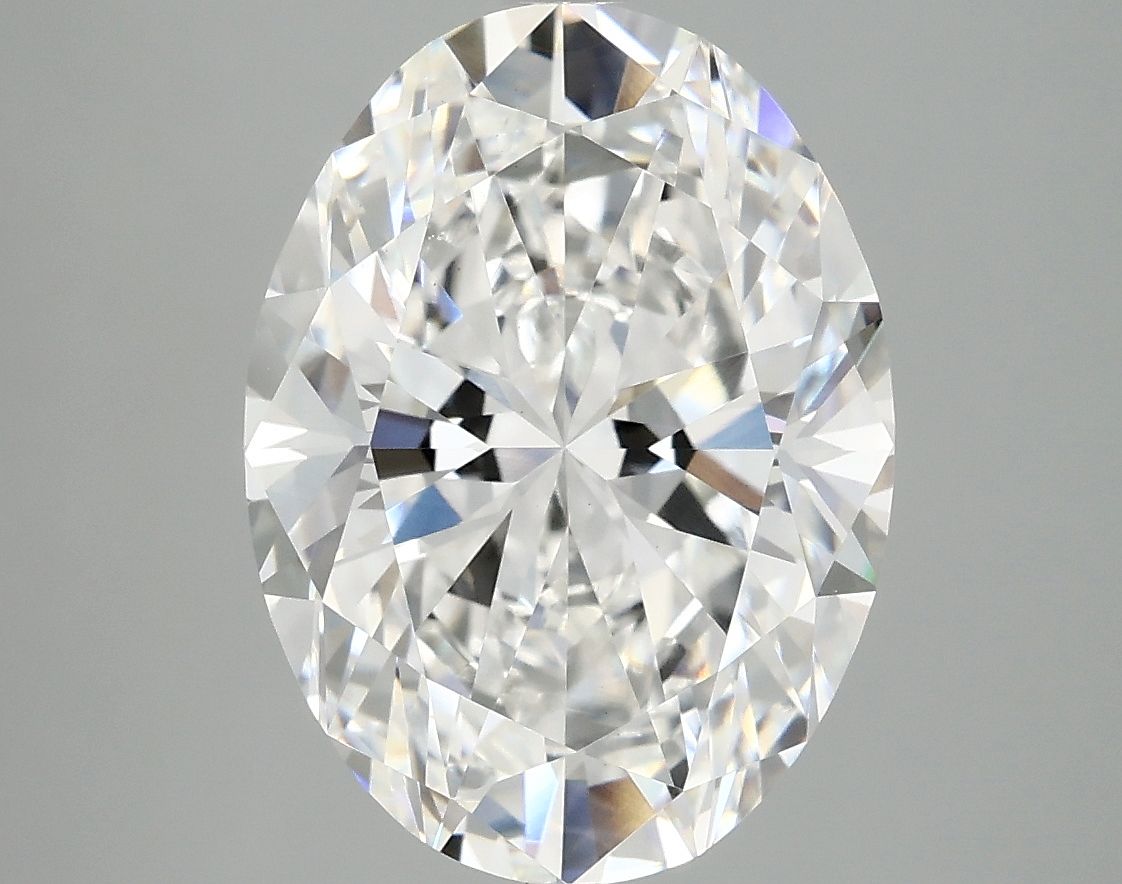 5.00 ct. oval Lab Grown Diamond front image