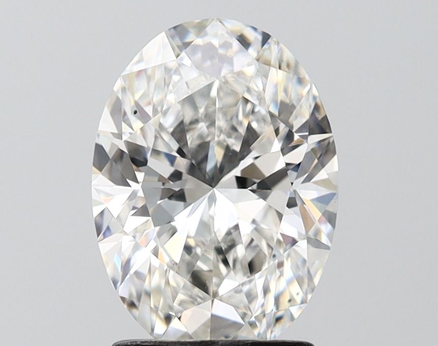 2.01 ct. oval Lab Grown Diamond front image