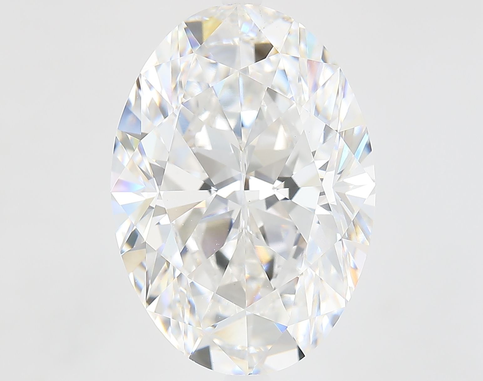 11.21 ct. oval Lab Grown Diamond front image