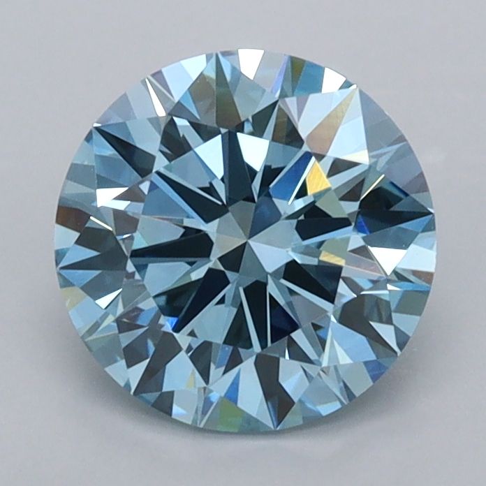1.51 CT Fancy Vivid Blue ROUND