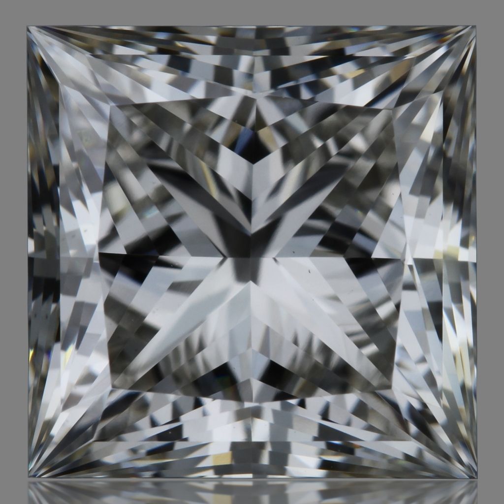 2.64 ct. princess Lab Grown Diamond front image